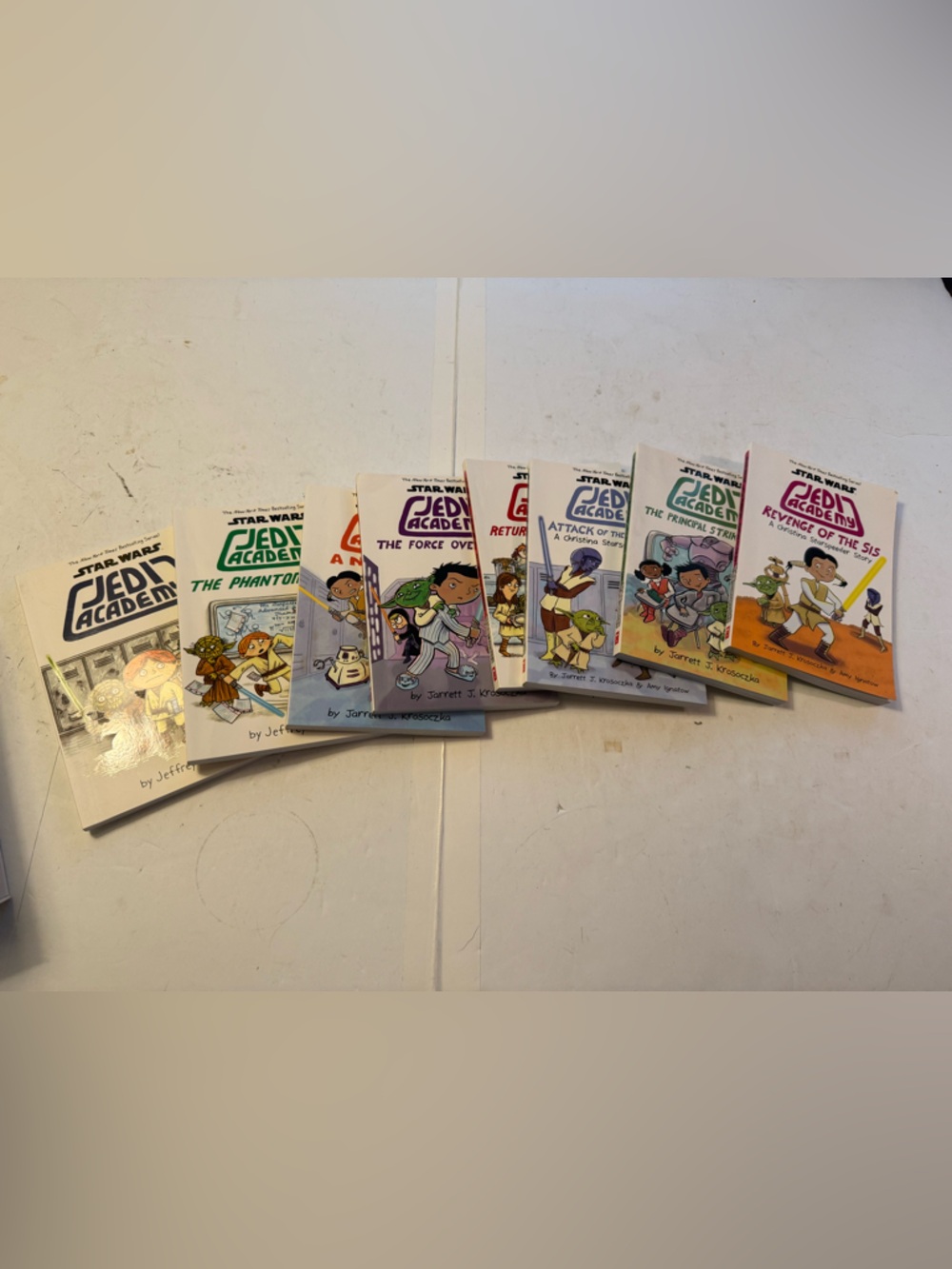 Star Wars Jedi Academy Book Set - White, Green, Blue, Purple, Orange